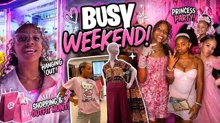Thumbnail: A VERY BUSY WEEKEND In The Life - Fun, Friends, Dress Shopping Chaos + Princess Party 🎂