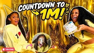 Thumbnail: I can't believe we made it to 1 Million Subscribers! 😭❤️ - COUNTDOWN TIME 😱
