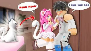 Thumbnail: 😻 From A Cat, I Turn Into A Pretty Girl (Episode 1)| Roblox Roleplay