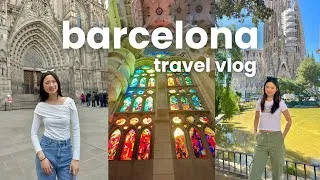 Thumbnail: BARCELONA TRAVEL VLOG 🇪🇸 ideal itinerary, things to do, activities
