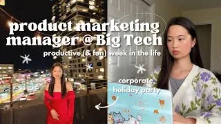 Thumbnail: Week in the life of a Product Marketing Manager @ Big Tech | living at home in your 20s 🏡