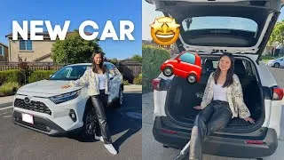 Thumbnail: I BOUGHT A CAR 🚗 | 2023 Toyota RAV4 XLE Premium Tour