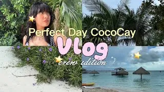 Thumbnail: i work on a cruise ship… this is my perfect day coco cay day 🌊