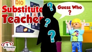 Thumbnail: Ricardo Family 😱 Scary Substitute Teacher?!?