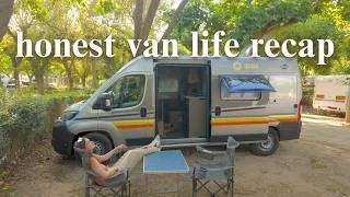Thumbnail: van life for 2 weeks: my honest recap + advice (campervan road trip through Spain)