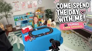 Thumbnail: Come Spend the Day With Me | Filming New Learning Videos + Mom Life 
