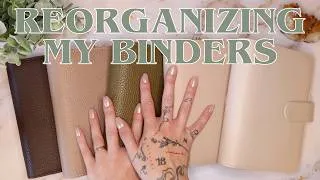 Thumbnail: Reorganizing My Cash Binders! | Swapping & Removing Categories | 27 Year Old Budgets