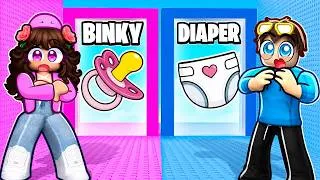 Thumbnail: Roblox Would You Rather: BABY TOWER!