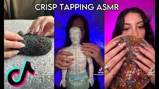 Thumbnail: TikTok TAPPING ASMR compilation | crisp & tingly tapping triggers ✨