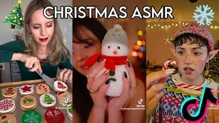 Thumbnail: TikTok CHRISTMAS ASMR compilation! 🎄❄️☃️