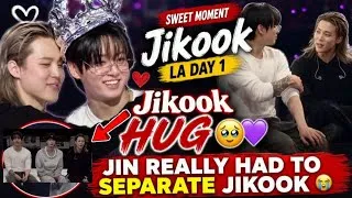 Thumbnail: 🔴Jikook hug, Day 1 Los Angeles concert. Jikook moments #bts #jikook