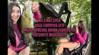 Thumbnail: My First Ever SOLO Camping Trip | Kayak Fishing & I Caught SO Many Different Species!