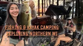 Thumbnail: We Took A Rooftop Tent into Northern Wisconsin I Sister camping & Fishing Trip