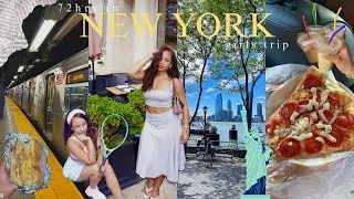 Thumbnail: 72hrs in New York City 🗽Girls trip | SoHo, Parties, Canal St, Good eats, Dyckman, Exploring, Tennis