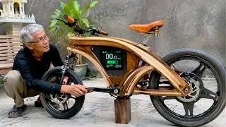 Thumbnail: This Handmade Wooden Electric Bike With Smart Display Will Amaze You