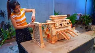 Thumbnail: From Wood and Bamboo to Vintage Race Car - Genius Girl's Incredible Build