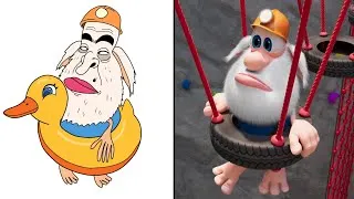 Thumbnail: Booba Climbing Games Cartoons Funny Drawing Meme 😁😅😆