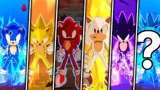 Thumbnail: Evolution Of Sonic Forms In Dragon Ball: Sparking! Zero (DARK,SUPER,HYPER,LIGHTING AND MORE)
