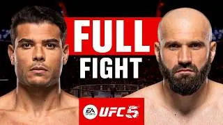 Thumbnail: Paulo Costa vs Azamat Murzakanov Full Fight | UFC 5 Fight Night