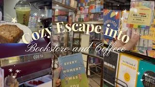 Thumbnail: Come Spend a Cozy Day With Me | Bookstore, Stationery Shopping &  Café Vlog