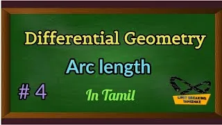 Thumbnail: Arc length | with examples | Formula | Tamil explanation | Differential geometry