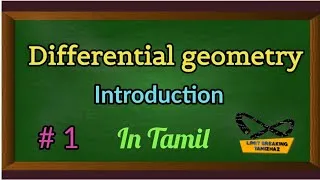 Thumbnail: Differential geometry | Introduction | Basics | Tamil explanation | LBT