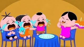 Thumbnail: Monica Toy Ate All The Cake While Everyone Crying! Intro Logo Effects | Gamavision Csupo Effects