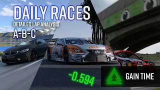 Thumbnail: GT7 Daily Races A, B & C Lap Guides | Learn From The Fastest Drivers