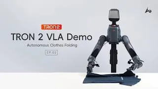 Thumbnail: TRON 2 VLA demo — EP. 2: Autonomous clothes folding 👕
