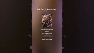Thumbnail: Talk first, T Rex Second (Live) (Lina's Song)