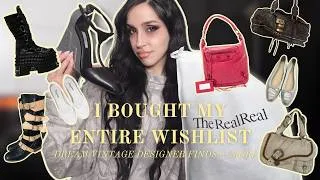Thumbnail: i bought my *ENTIRE* wishlist + HUGE HAUL♡ (vintage prada, chanel, dior & more)