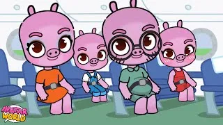 Thumbnail: 🐷 Peppa Pig in Avatar World ✈️ FLYING ON HOLIDAY 🌍