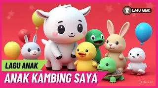 Thumbnail: 🐼 Lagu Anak Indonesia Balita - Lagu Anak Kambing Saya Karaoke Populer - Lagu Edukatif