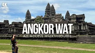 Thumbnail: INSIDE ANGKOR WAT 🇰🇭 World’s LARGEST Temple | 4K Walkthrough | CAMBODIA