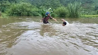 Thumbnail: Linda heard a cry for help amidst the floodwaters—and spotted a man in distress. Linda's life.