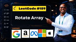 Thumbnail: Rotate Array — The O(1) Space Solution Most People Miss (LeetCode 189)