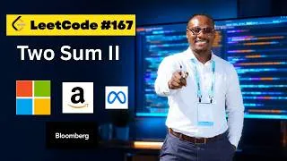 Thumbnail: Two Sum II — Two-Pointer on a Sorted Array (LeetCode 167)
