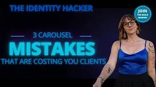Thumbnail: 3 Carousel Mistakes That Are Costing You Clients