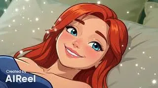 Thumbnail: Bloom looks at sparkle dust joyful in bed and she's talking✨️ 
