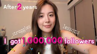 Thumbnail: 1M Followers. And I'm Still Afraid.