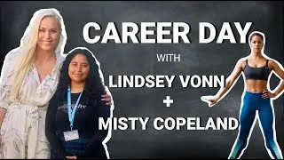 Thumbnail: Lindsey Vonn's Virtual Career Day with Ballet Dancer Misty Copeland