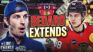 Thumbnail: 75 MILLION DOLLARS?! CONNOR BEDARD SIGNS MASSIVE 5 YEAR EXTENSION WITH BLACKHAWKS!