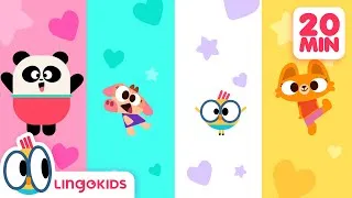 Thumbnail: Seasons GREETINGS 💌 sing and smile SONGS FOR KIDS 💫 | Lingokids