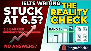 Thumbnail: The IELTS Writing AI That Refuses to Flatter You | LinguaMock.ai