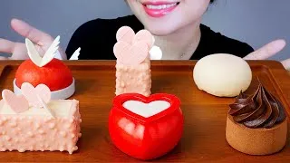 Thumbnail: ASMR FROZEN FRENCH CAKES THAT CRUNCH – SO SATISFYING! EATING SOUNDS | LINH-ASMR