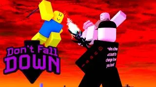 Thumbnail: DON'T FALL DOWN - Roblox Game Trailer