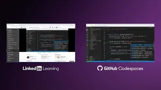 Thumbnail: Hands-On Practice on LinkedIn Learning with GitHub Codespaces