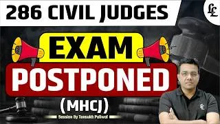 Thumbnail: MH Judiciary Update Exam Postponed !! ( 286 Posts) | Linking Laws