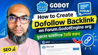 Thumbnail: How to Create Dofollow Backlink on Forum GodotEngine.org | ডুফলো ব্যাকলিংক তৈরি করুন #LinkLoomSeo
