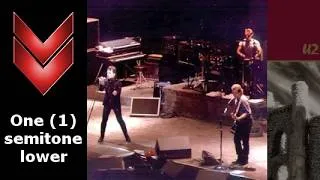 Thumbnail: U2 - A Sort of Homecoming (1 half step down)